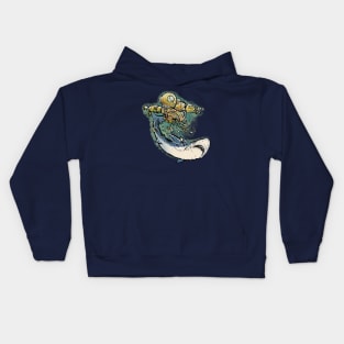 Shark vs. Robot Kids Hoodie